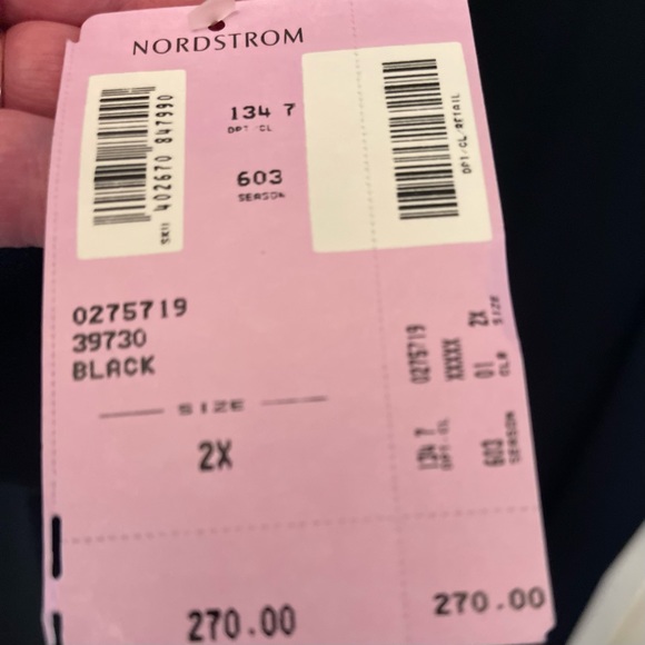 TAMOTSU NEW YORK LONG SLEEVE CLASSIC BLACK DRESS - Picture 9 of 9